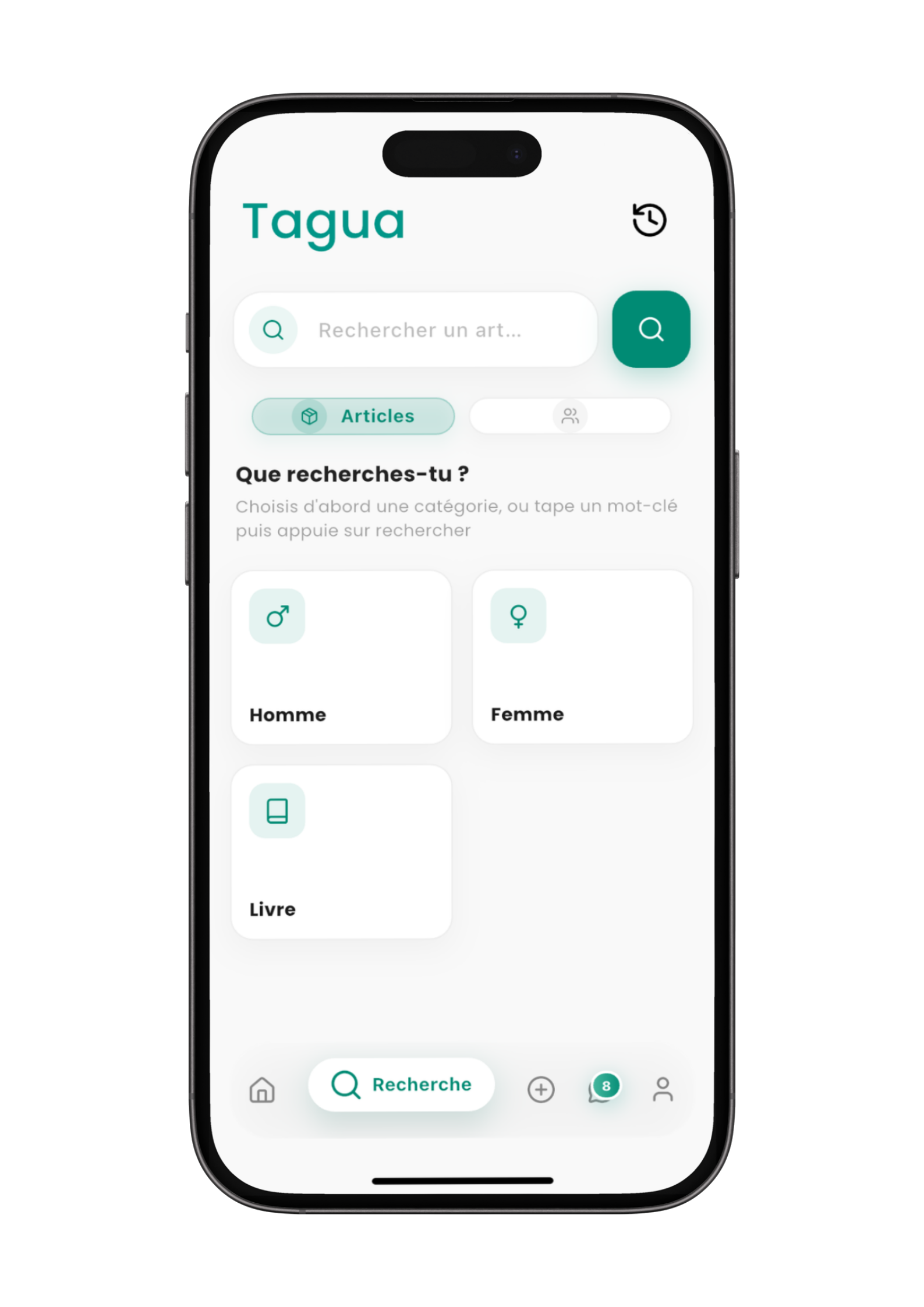 Acheter un article sur Tagua